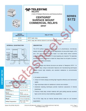 S172D-5 datasheet  